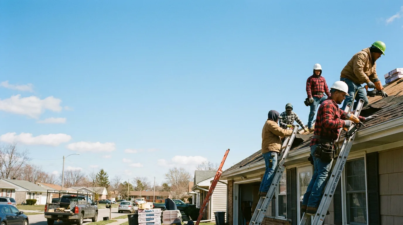 Roofing in Knapp, WI near me